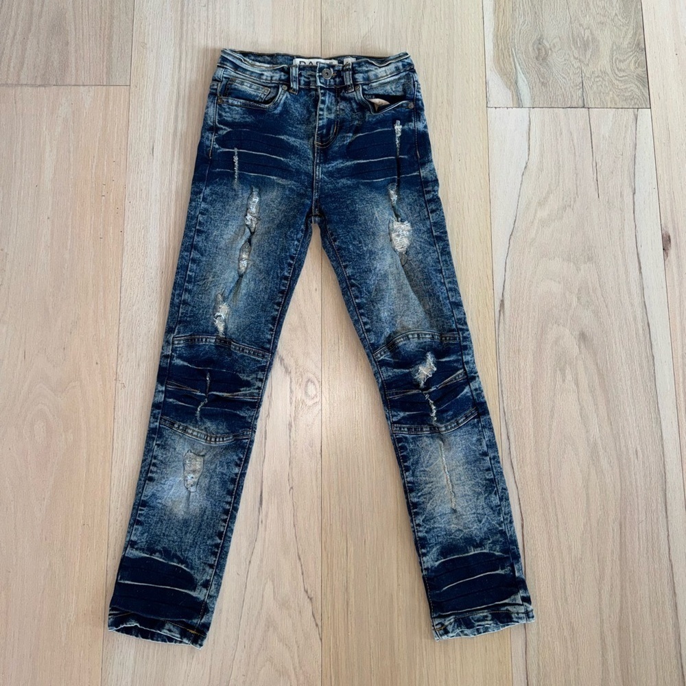Dash American Designers Denim Jeans Distressed Boys Size 14